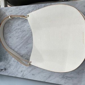 Loeffler Randall Caroline Twisted Ring Leather Hobo